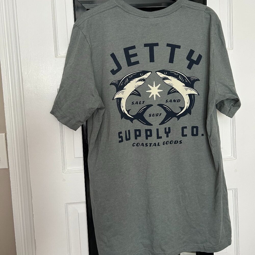 NWT Jetty Bullshark Tee Men's XL t-shirt